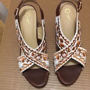 Comfort Beaded Heels
